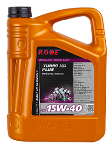 ROWE HIGHTEC TURBO HD 15W-40 Plus - 5 L