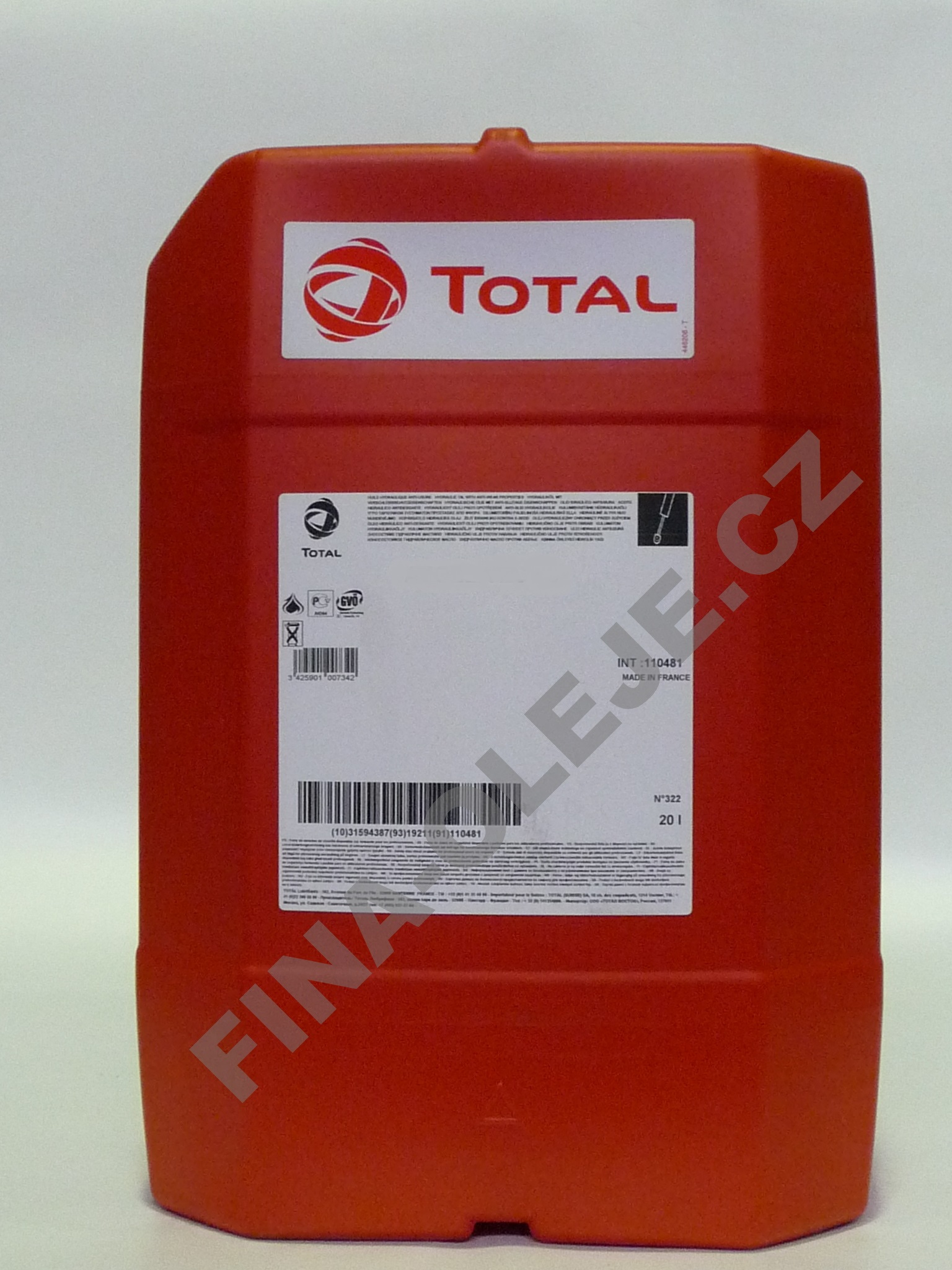 TOTAL CARTER SY 320 - 20 L