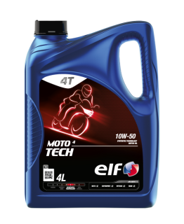 ELF Moto 4 TECH 10W50 - 4 L