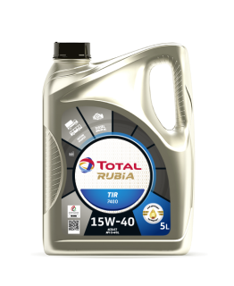 TOTAL RUBIA TIR 7400 15W-40 - 5 L