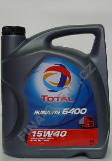 TOTAL RUBIA TIR 6400 15W-40 - 5 L